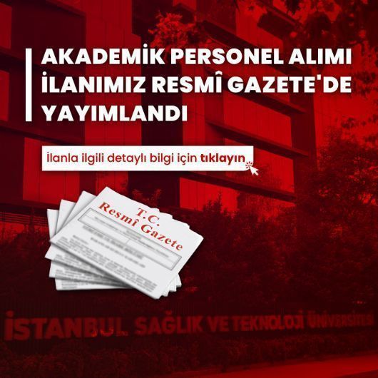 Akademik Personel Alım İlanı (23 Eylül 2026 Tarihli ve 33379 Sayılı T.C. Resmî Gazete)